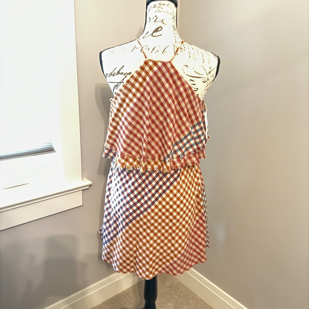 Plaid Zara Mini Dress